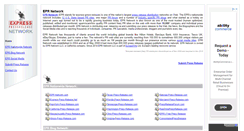 Desktop Screenshot of epr-network.com